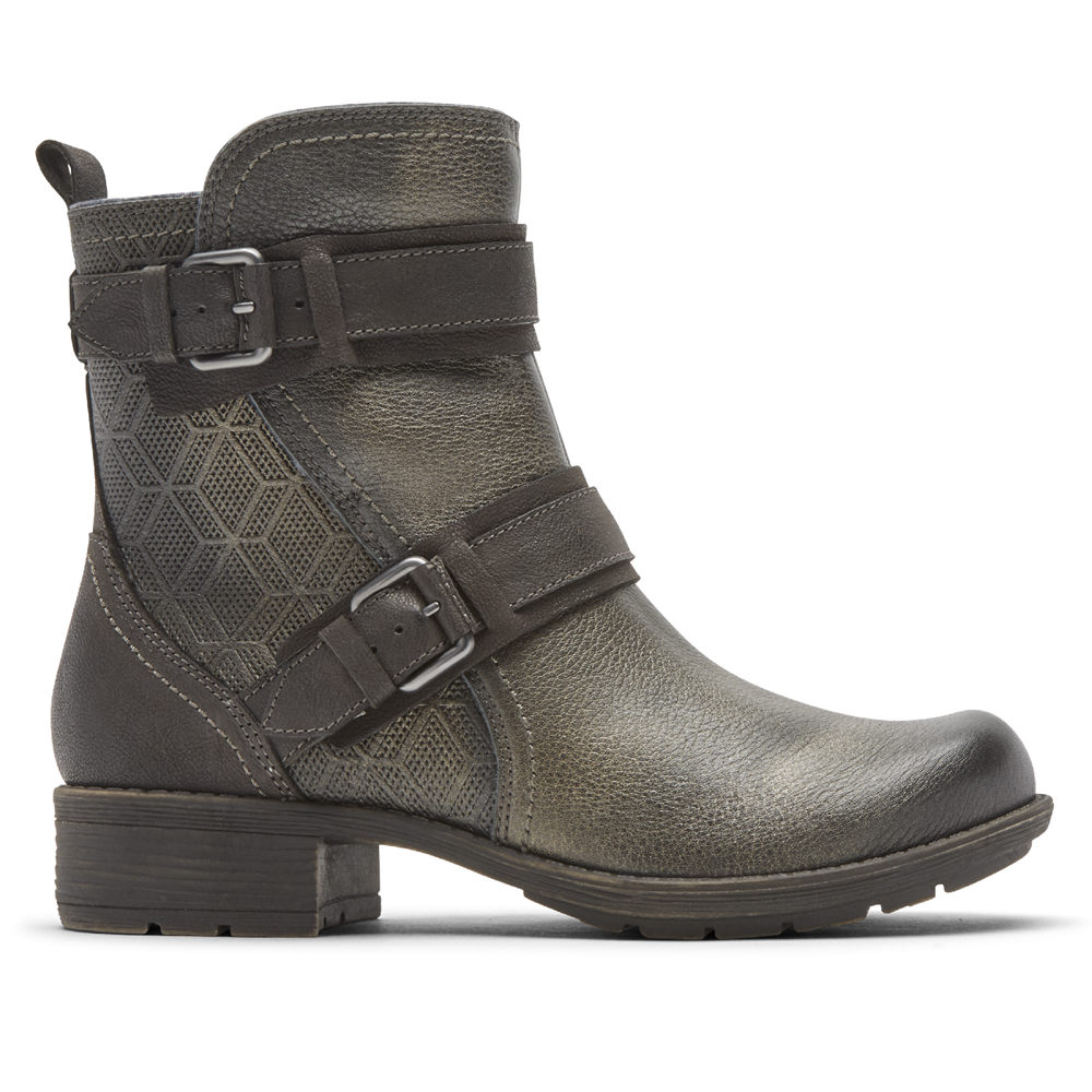 Rockport Kängor Dam Olivgröna - Cobb Hill Alessia Strap - CTAPH3698